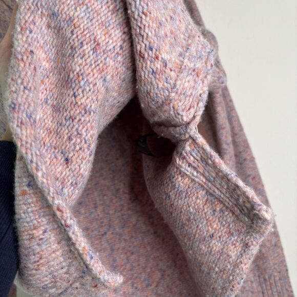 Rag Bone Francie Suede Trim Wool Sweater - Picture 9 of 9